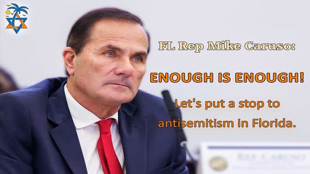 ANTI-SEMITISM NOW A FELONY (FLORIDA HOUSE BILL 269)
