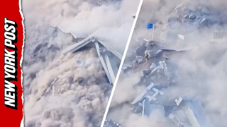 Shocking Footage of Chinese Bridge Collapsing Months After Opening