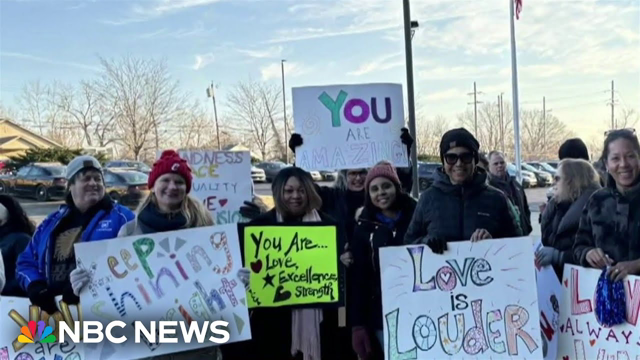 'Hate will not win here': Ohio community unites against white supremacist demonstration