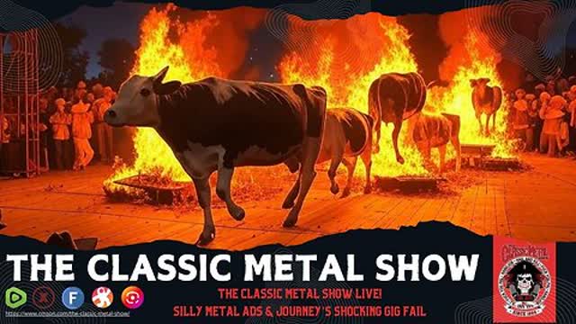 Silly Metal Ads & Journey’s Fiery Gig Crash - THE CLASSIC METAL SHOW