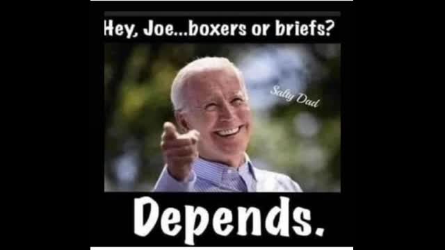 BIDEN CRAPPED HIMSELF ON TV :(