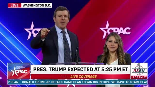 James O'Keefe with Special Guest from Pfizer - Washington D.C. CPAC 2023 - 3/4/2023