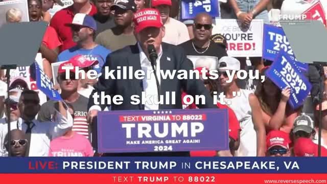 Trump reveals the name of his Shooter in Reverse