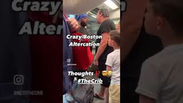 Crazy Boston Altercation Thoughts!? ?? IG:FunnyJerell