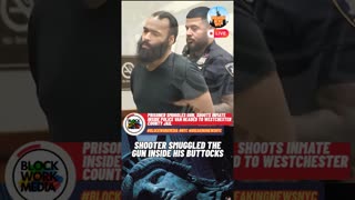 Prisoner smuggles gun in and shoots other  prisoner in transport #breakingnewsnyc #nyc #news