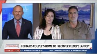 FBI Raids Couples Home To â€œRecover Nancy Pelosiâ€˜s Laptopâ€œ