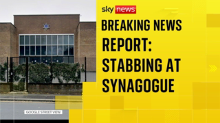 BREAKING: Stabbings reported at Manchester synagogue