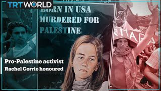Pro-Palestine activist Rachel Corrie awarded 'Freedom Star' posthumously.Top comment on youtube ''This girl who isn't even Palestinian herself has honestly done more for Palestine than any other Muslim outside of Palestine. She is a global hero and inspiration''
