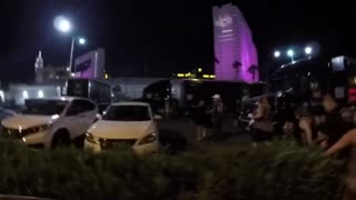 Vegas Shooting: Commotion before Shooting Starts