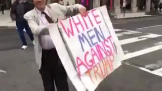 Jew posing as White against Trump