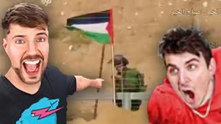 MR BEAST PLANTED 100 MINES IN GAZA