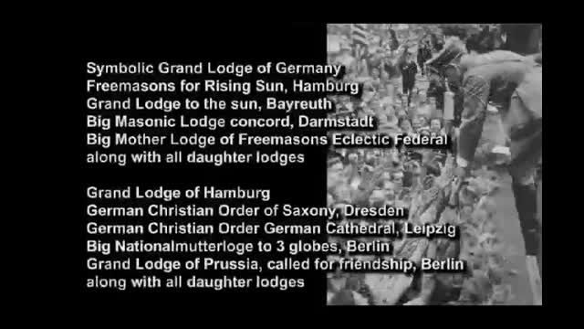 Heydrich worked on closing freemasons lodges during the 30's