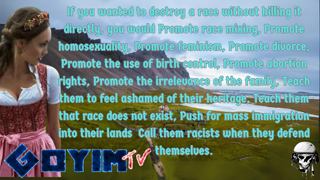 If you wanted to destroy a race....