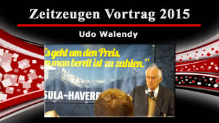 Udo Walendy - Zeitzeugen Vortrag 2015