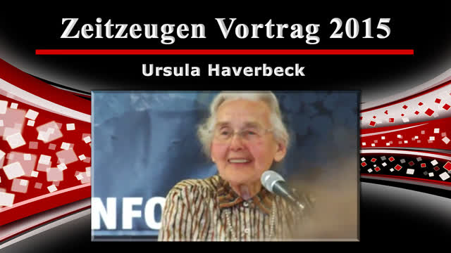 Ursula Haverbeck - Zeitzeugen Vortrag 2015