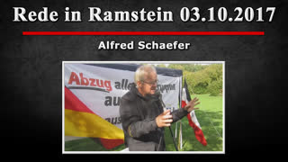 Rede in Ramstein 03.10.2017 - Alfred Schaefer