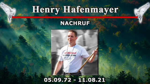 Henry Hafenmayer - Nachruf - Originalversion