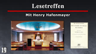 Lesetreffen 19 - Arthur Ruppin - Soziologie der Juden [Henry Hafenmayer]