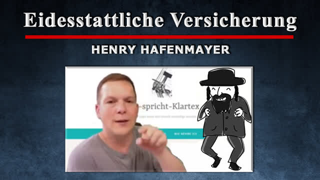 Eidesstattliche Versicherung - Henry Hafenmayer