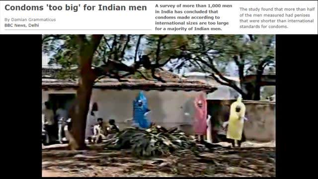 Indians Too Small For Condoms