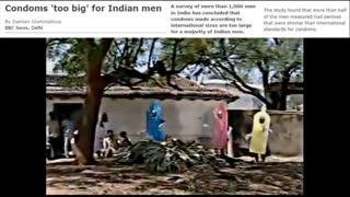 Indians Too Small For Condoms