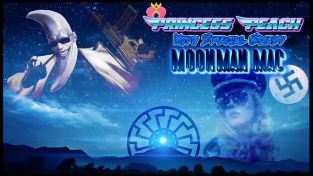 PRINCESS PEACH AND MOON MAN