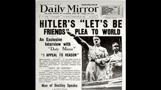 Adolf Hitler a man of peace. Deutschland