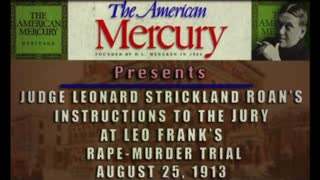 The American Mercury - Judge Leonard Strickland Roan's instructions to the jury