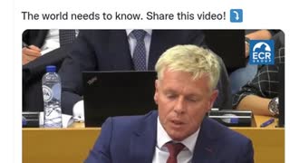 Rob Roos MEP on "Vaccines" Questioning Pfizer