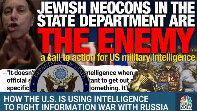 Jewish Neocons at the State Department are the Enemy