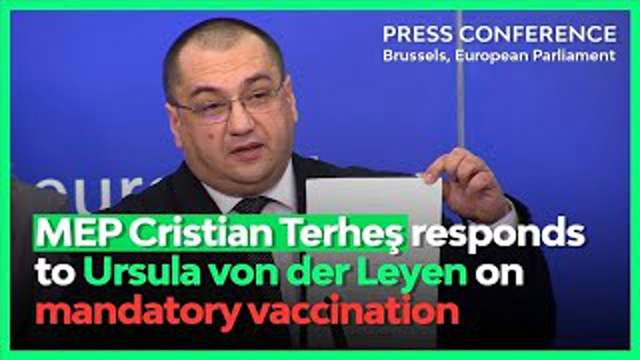 MEP Cristian Terhes on Ursula von der Leyen's intention to impose mandatory vaccination in EU