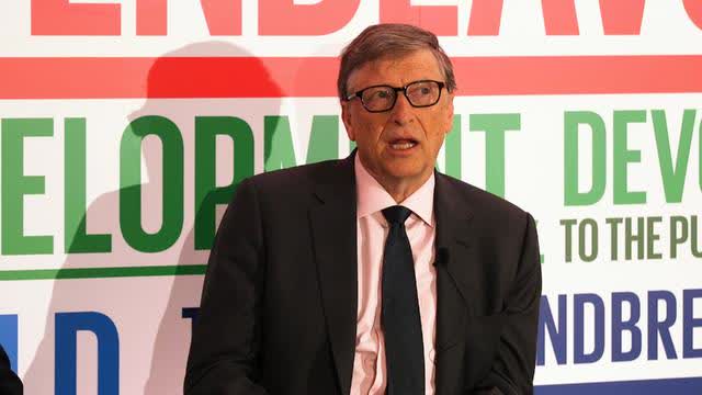 Bill Gates Interview at Davos January 24th 2017. All the Evidence we Need.