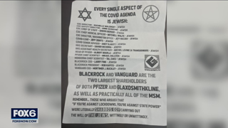 Kenosha anti-Semitic flyers suggest 'COVID related to Jews' | FOX6 News Milwaukee