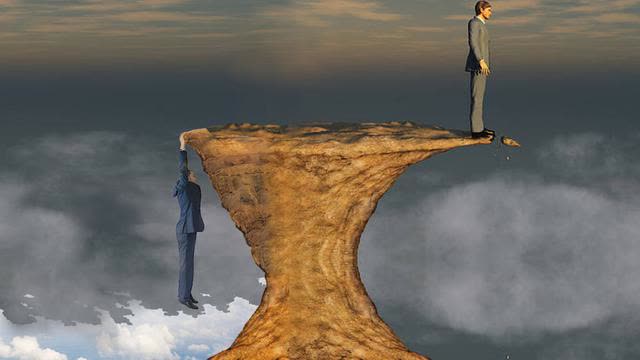 Standing on The Precipice