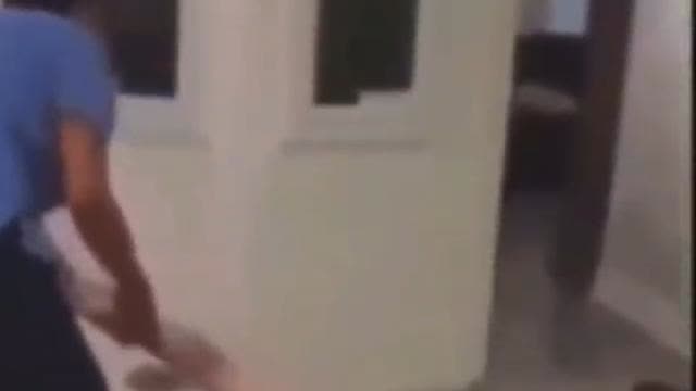 Black nurse beats old white woman