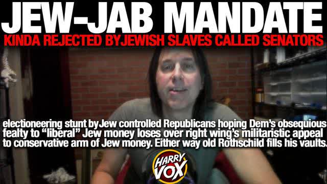 Jew Jab Mandate Kinda Rejected By Jew Slaves Called Republican Senators