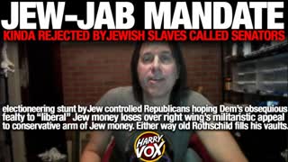 Jew Jab Mandate Kinda Rejected By Jew Slaves Called Republican Senators