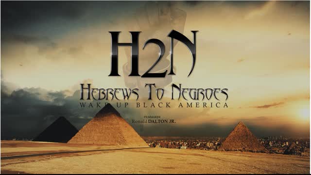 From Hebrews To Negroes