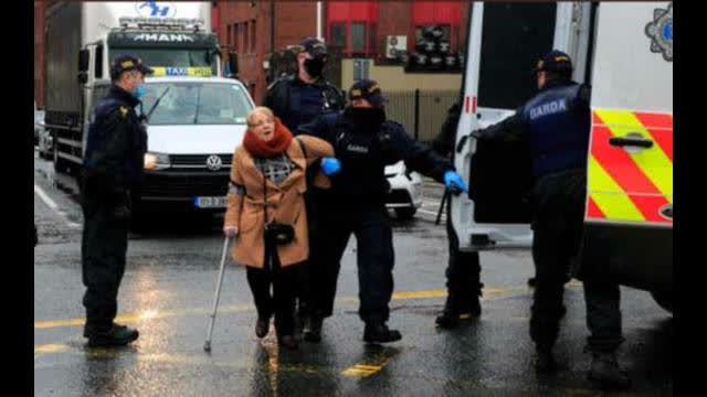 Ireland Garda Brutes Assault And Kidnap Citizens Wishing To Attend End Lockdown Court Case