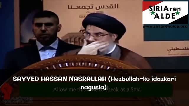 Ali Madad - Qusayrreko bataila 2013an  - Qusayr battle song (Resistance Axis)