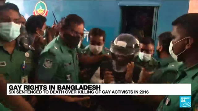 Bangladesh sentences six militants to death for killing gay activists â€¢ FRANCE 24 English