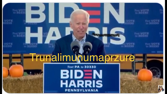@JoeBiden said #Trunalimunumaprzure