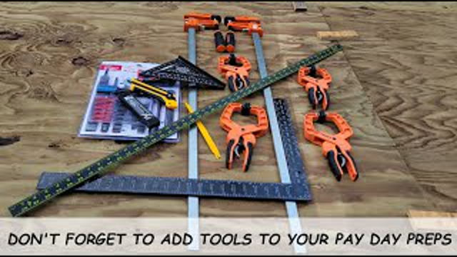 TOOLS NEED TO BE ON YOUR LIST OF PREPS TO HAVE