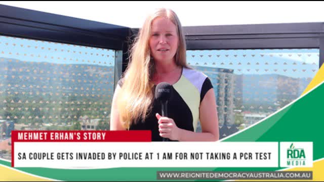 Family gets invaded by police for not taking a COVID test