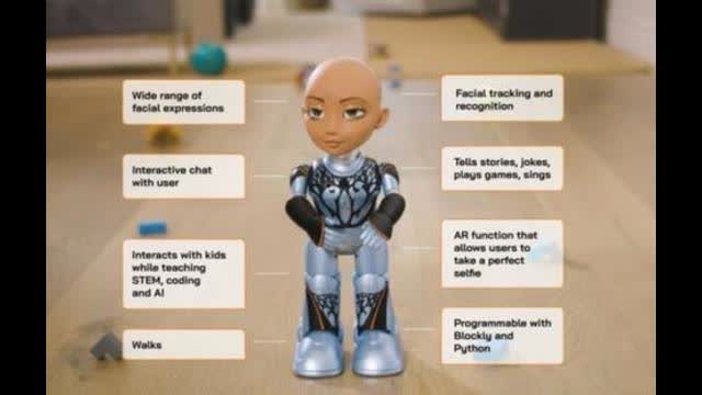 The Jew's new robot Stasi agent for spying on our children