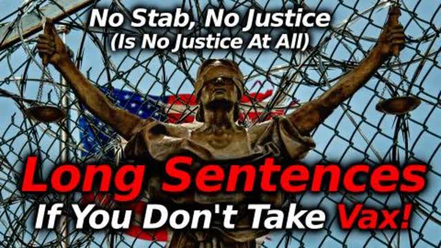 INJUSTICE IN AMERICA: 4X Longer Sentences For People Who Don't Want COVID Shot- [4/7/21] . Tim Truth