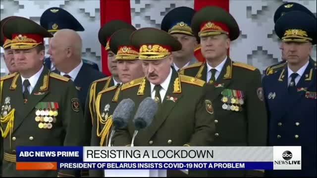 Belarus: No Lockdowns, Lukashenko refuses to "Build Back Better"