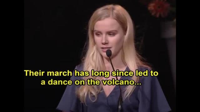 Dutch Girl Speaks Out Against Modern Day Feminism and Migration