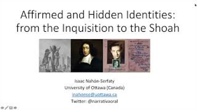 Jew explains how Pagan and Abrahamic Religions are parasited and controlled. Affirmed and Hidden Identities:  from the Inquisition to the Shoah ( They Live Gear)
