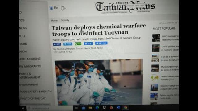 Taiwan goes in lockstep with other nations response to the invisible enemy "virus"...copies the UK